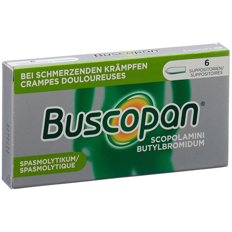 BUSCOPAN Supp 10 mg 6 Stk