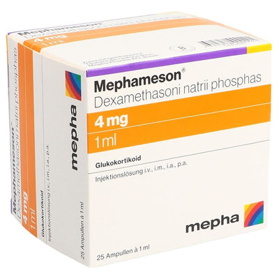 MEPHAMESON Inj Lös 4 mg/ml 25 Amp 1 ml