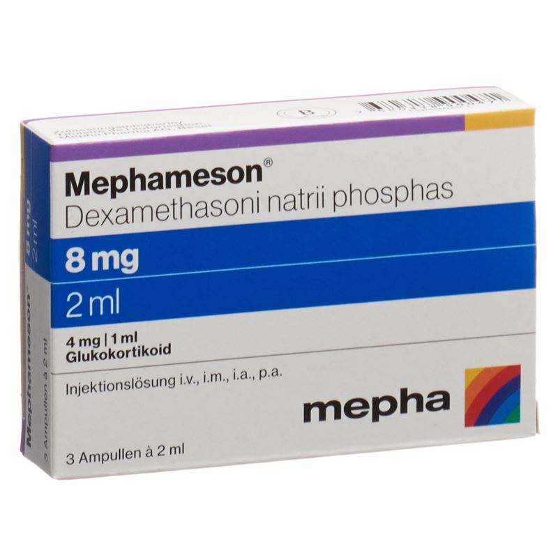 MEPHAMESON Inj Lös 8 mg/2ml 3 Amp 2 ml