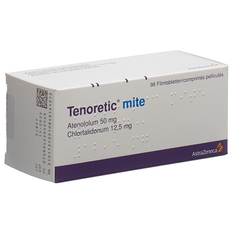 TENORETIC mite Tabl 50/12.5 98 Stk