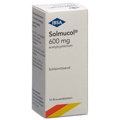 SOLMUCOL Brausetabl 600 mg 10 Stk