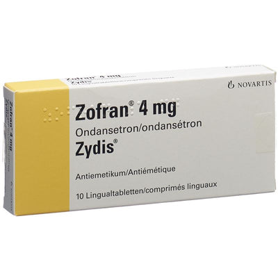 ZOFRAN Zydis Lingual Tabl 4 mg 10 Stk