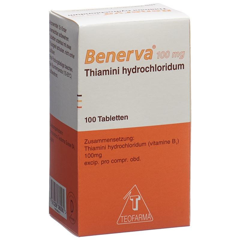 BENERVA Tabl 100 mg 100 Stk