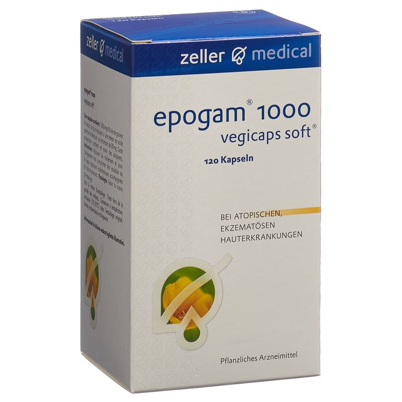 EPOGAM 1000 Vegicaps soft Kaps 1000 mg 120 Stk