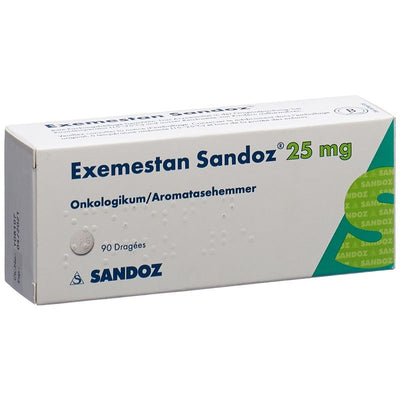 EXEMESTAN Sandoz Drag 25 mg 90 Stk