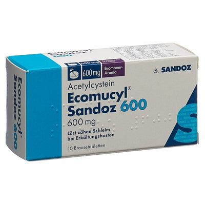 ECOMUCYL Sandoz Brausetabl 600 mg 10 Stk