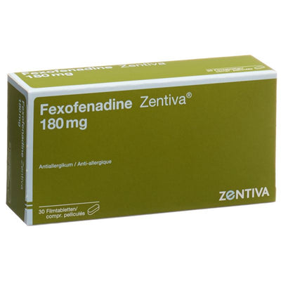 FEXOFENADINE Zentiva Filmtabl 180 mg (B) 30 Stk