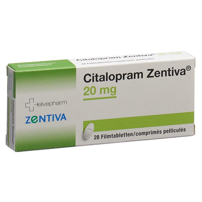 CITALOPRAM Zentiva Filmtabl 20 mg (neu) 28 Stk