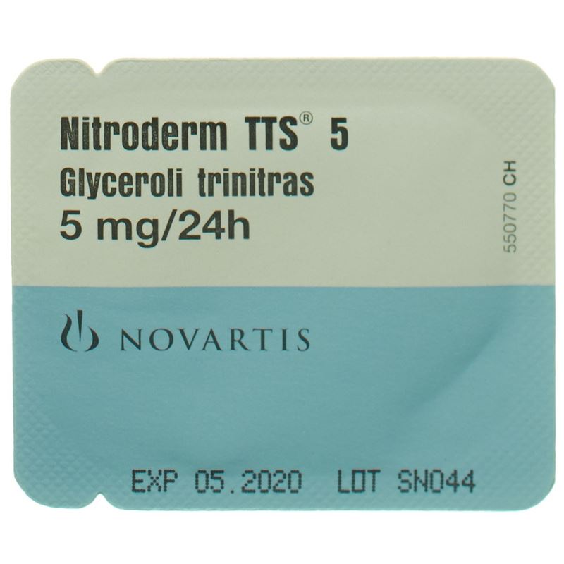 NITRODERM TTS 5 mg/24h 10 Stk