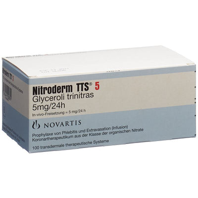 NITRODERM TTS 5 mg/24h 100 Stk