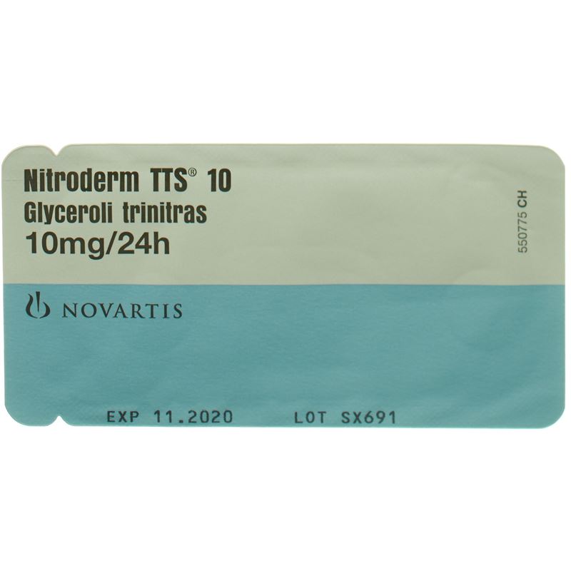 NITRODERM TTS 10 mg/24h 10 Stk
